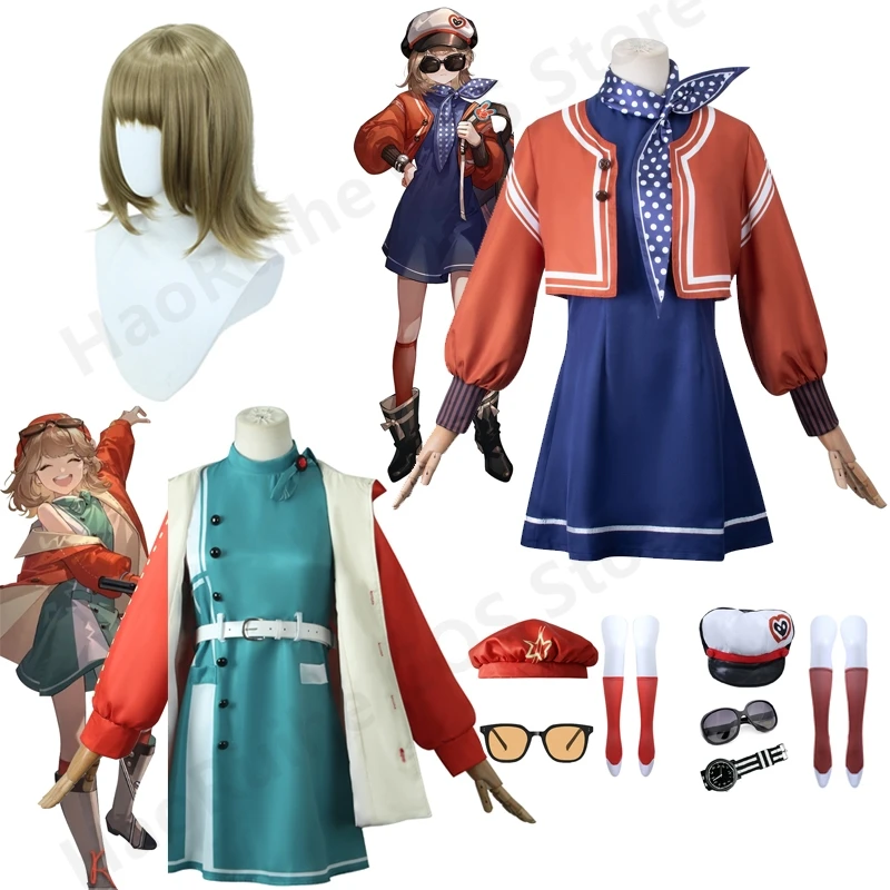 Game Reverse:1999 Regulus Cosplay Costume Lovely Uniform Dress Wig Stocking Sunglasses Hat Halloween Party Role Play Outfits
Game Reverse:1999 Regulus Cosplay Costume Lovely Uniform Dress Wig Stocking Sunglasses Hat Halloween Party Role Play Outfits