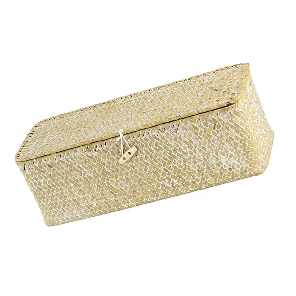 Straw Woven Baskets 3 Grids Laundry Hamper Toy Basket Home Storage Decorative Condiments Cosmetics Holder High grade
Straw Woven Baskets 3 Grids Laundry Hamper Toy Basket Home Storage Decorative Condiments Cosmetics Holder High grade