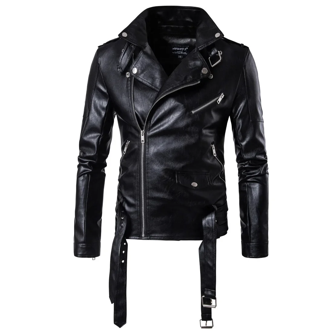 Clothing Men Fashion Motorcycle PU Leather Jackets Winter Mens Motorcycle Leather Jackets Cool Zipper Pockets PU Leather Coats
Clothing Men Fashion Motorcycle PU Leather Jackets Winter Mens Motorcycle Leather Jackets Cool Zipper Pockets PU Leather Coats