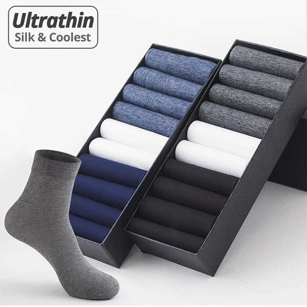 Thin Men Breathable Summer Deodorant 10Pairs/Box Mercerized Socks Men's Socks Stocking Middle Tube
Thin Men Breathable Summer Deodorant 10Pairs/Box Mercerized Socks Men's Socks Stocking Middle Tube