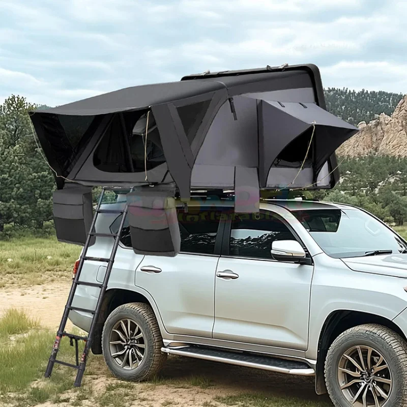 4-6 Person Aluminum Rooftop Tent Lightweight Vehicle Roof Tent For Outdoor Camping
4-6 Person Aluminum Rooftop Tent Lightweight Vehicle Roof Tent For Outdoor Camping