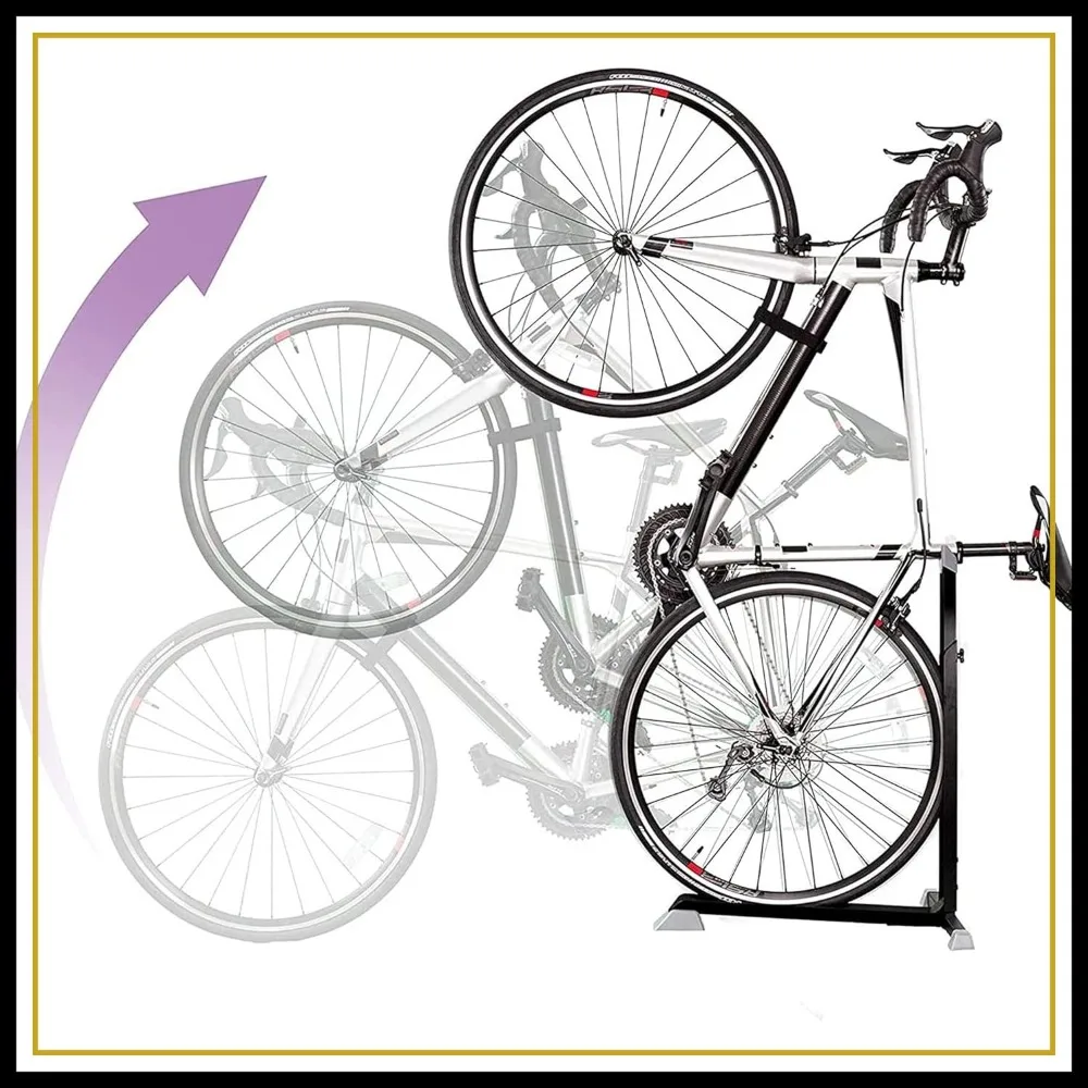 Vertical Bike Stand for Garage Storage, No Drilling, Adjustable Floor Rack for Small Spaces
Vertical Bike Stand for Garage Storage, No Drilling, Adjustable Floor Rack for Small Spaces