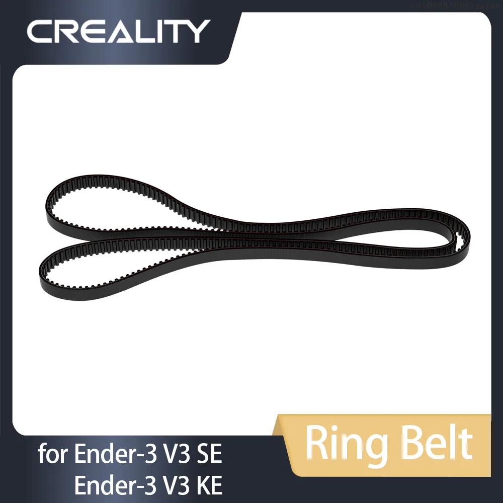 Creality Ring Belt_Ring_2GT_W6×L630_Rubber_Black for Ender-3 V3 SE_Ender-3 V3 KE Ring Belt 3D Printer Accessories
Creality Ring Belt_Ring_2GT_W6×L630_Rubber_Black for Ender-3 V3 SE_Ender-3 V3 KE Ring Belt 3D Printer Accessories
