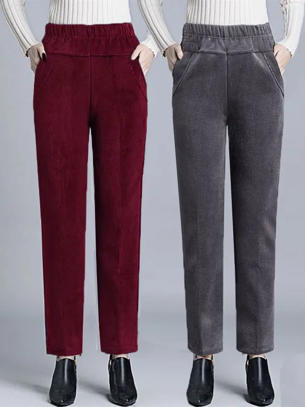 Женские вельветовые осенне-зимние брюки Thiened Fce, прямые шаровары с высокой талией, теплые удобные повседневные брюки
Женские вельветовые осенне-зимние брюки Thiened Fce, прямые шаровары с высокой талией, теплые удобные повседневные брюки