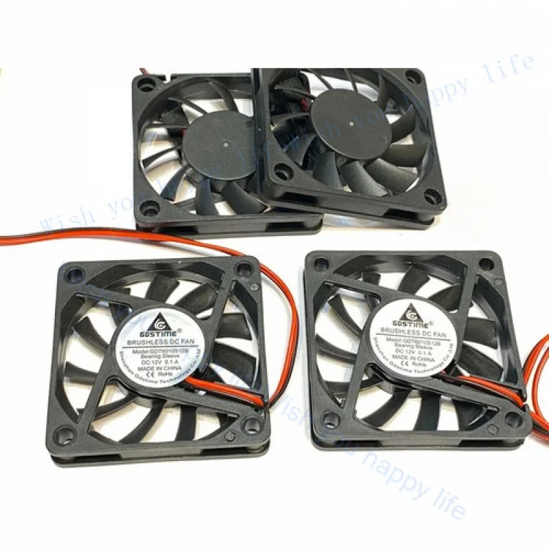 LL 4Pieces for 6cm 12V Cooling Fan 6010 PC DC Computer Case CPU 60x60x10mm 2pin A11
LL 4Pieces for 6cm 12V Cooling Fan 6010 PC DC Computer Case CPU 60x60x10mm 2pin A11