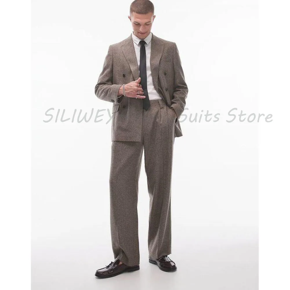 Causal Suit For Men 2 Pieces Jacket Pants High Quality Fashion Lapel Collar Fit Formal Occasion Special Event Banquet Male Gowns
Causal Suit For Men 2 Pieces Jacket Pants High Quality Fashion Lapel Collar Fit Formal Occasion Special Event Banquet Male Gowns