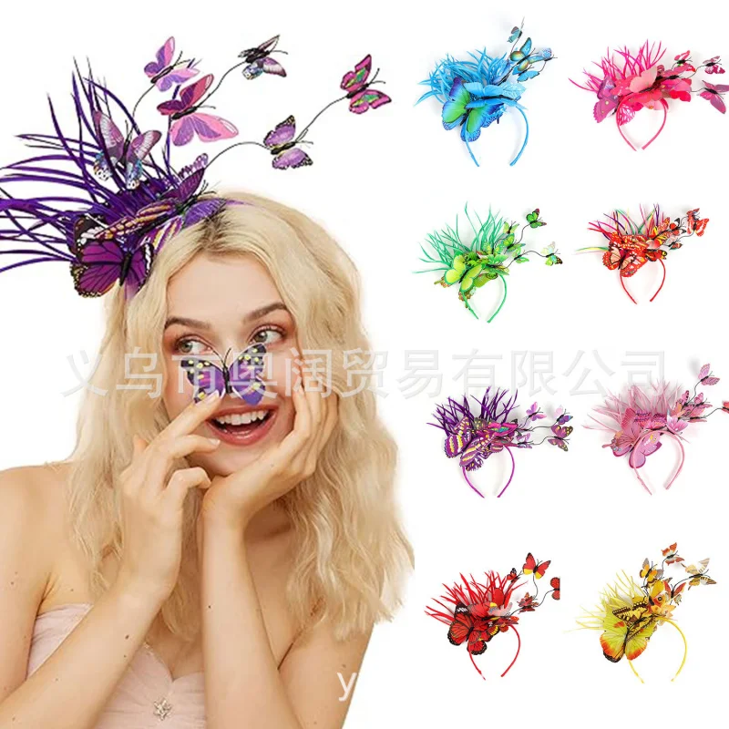 Cross-Border Hot-Selling Butterfly Headband for Travel, Photography, Party, Ball, Banquet Hair Accessories Wholesale
Cross-Border Hot-Selling Butterfly Headband for Travel, Photography, Party, Ball, Banquet Hair Accessories Wholesale