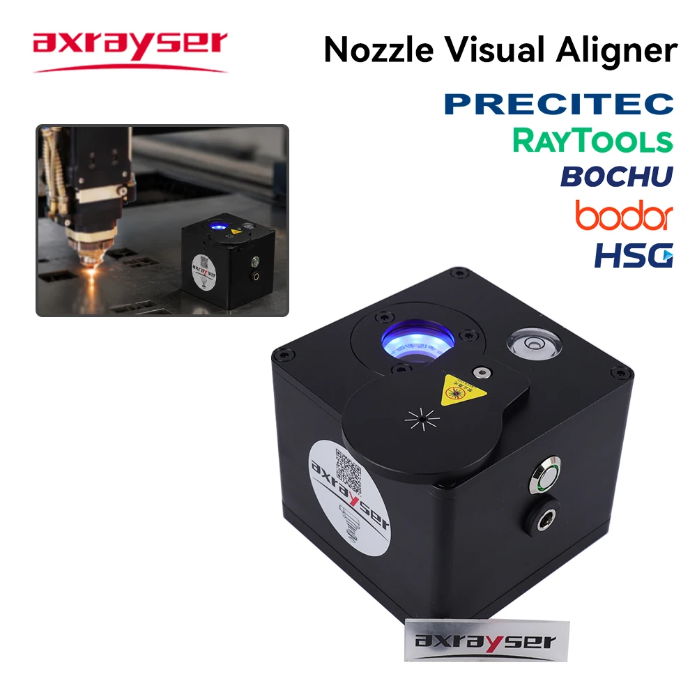 Axrayser Nozzle Visual Aligner Smart Laser Cutting Calibration Tool AI Vision High Precision Portable Manual Center Device
Axrayser Nozzle Visual Aligner Smart Laser Cutting Calibration Tool AI Vision High Precision Portable Manual Center Device