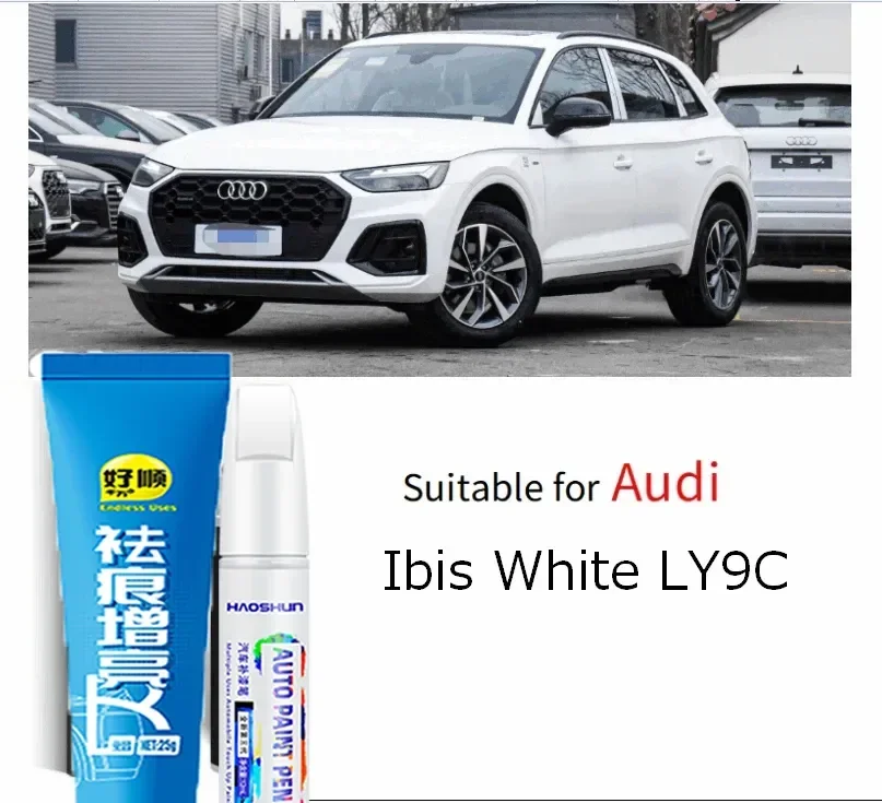 Краска для ремонта царапин, подходит для Audi ibis White LY9C Glacier White LS9R TPlatinum LX1Y, ручка для ретуши, краска для ремонта царапин
Краска для ремонта царапин, подходит для Audi ibis White LY9C Glacier White LS9R TPlatinum LX1Y, ручка для ретуши, краска для ремонта царапин