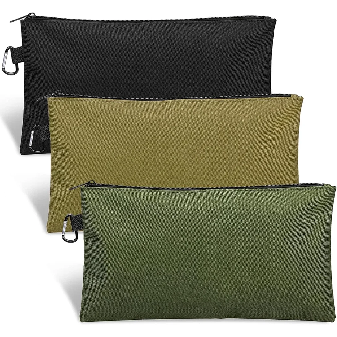 Tool Bag Zipper Pouch Multi-Function Bag Wear-Resistant Tool Organizers for Camping Woodworking Electrician Gardening
Tool Bag Zipper Pouch Multi-Function Bag Wear-Resistant Tool Organizers for Camping Woodworking Electrician Gardening