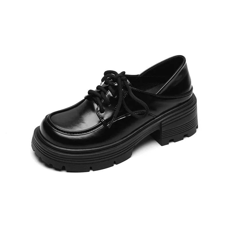Women's Thick Heel Loafers Soft Bottom Spring Autumn British Style Black Chunky Heel Small Leather Shoes Match Skirts Large S...
Women's Thick Heel Loafers Soft Bottom Spring Autumn British Style Black Chunky Heel Small Leather Shoes Match Skirts Large S...