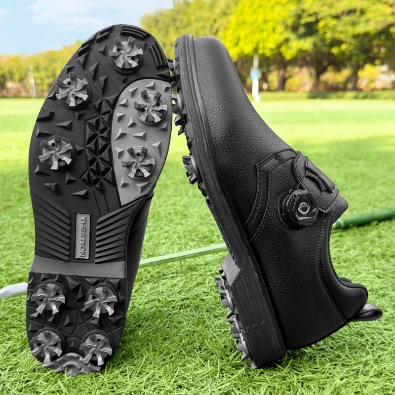 Classic Brand Men Golf Training Shoes Black White Athletic Shoes Man Quick Lacing Golf Shoes Mens Leather Golf Training Shoe
Classic Brand Men Golf Training Shoes Black White Athletic Shoes Man Quick Lacing Golf Shoes Mens Leather Golf Training Shoe