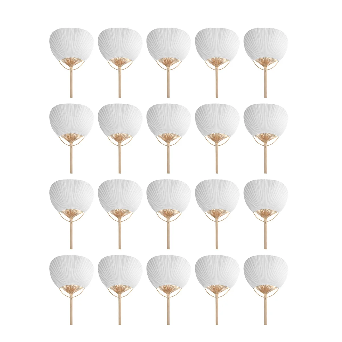 20pcs Pure white bamboo handle blank calligraphy painting blank group fan fan fan white fan
20pcs Pure white bamboo handle blank calligraphy painting blank group fan fan fan white fan