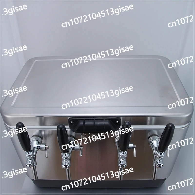 Portable Beer Machine Jockey Box Outdoor Camping Draft Beer Machine 50L Stainless Steel Four Head Mobile Beater
Portable Beer Machine Jockey Box Outdoor Camping Draft Beer Machine 50L Stainless Steel Four Head Mobile Beater