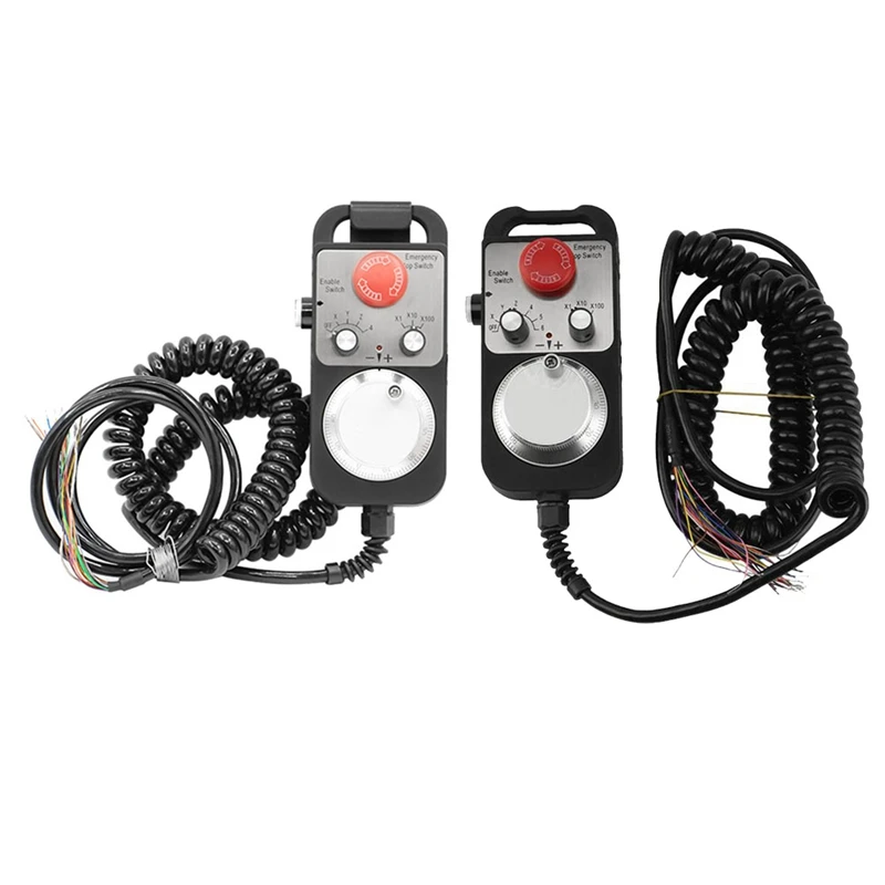 Handwheel Type Universal CNC MPG Pendant Hand Wheel 100 Pulse 5V & Emergency Stop CNC Router Handwheel
Handwheel Type Universal CNC MPG Pendant Hand Wheel 100 Pulse 5V & Emergency Stop CNC Router Handwheel