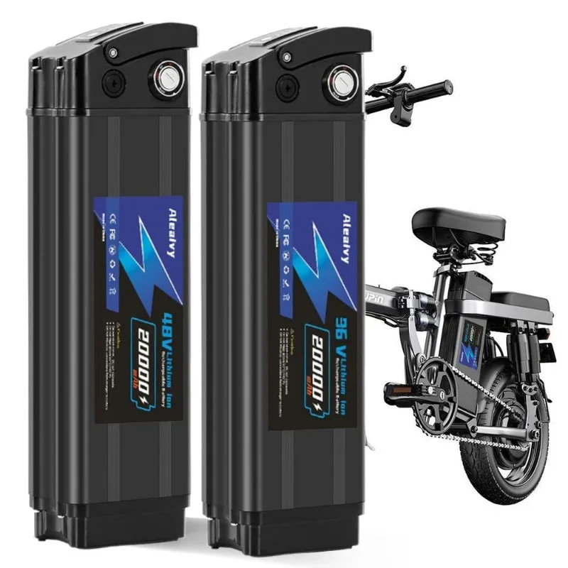 Aleaivy 36V/48V 10Ah 12Ah 16Ah 20A Silver Fish removable Lithium battery pack built-in BMS For 250W-1800W Folding E-two wheeler
Aleaivy 36V/48V 10Ah 12Ah 16Ah 20A Silver Fish removable Lithium battery pack built-in BMS For 250W-1800W Folding E-two wheeler