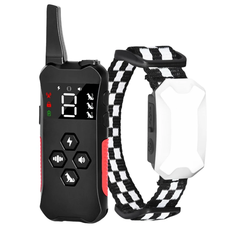 AT02-Dog Training Collar With Remote - Rechargeable Waterproof E-Collar For Large, Medium And Small Dogs, 3 Training Modes
AT02-Dog Training Collar With Remote - Rechargeable Waterproof E-Collar For Large, Medium And Small Dogs, 3 Training Modes