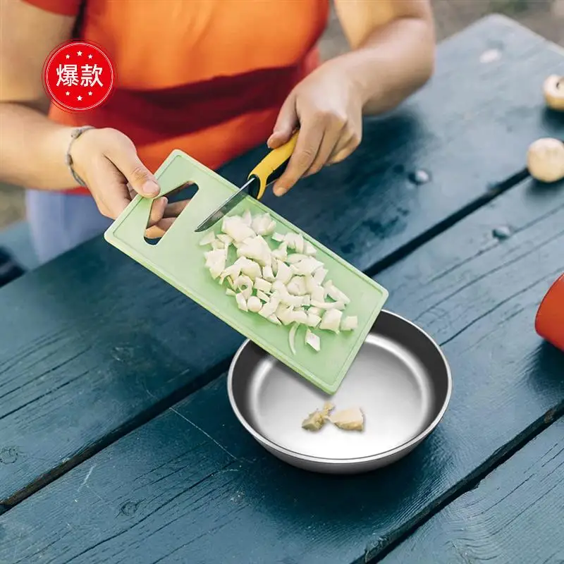 Pure Titanium Frying Pan, Portable Plate, Suitable For Outdoor Camping, Hiking And Picnicking-Durable Food Container
Pure Titanium Frying Pan, Portable Plate, Suitable For Outdoor Camping, Hiking And Picnicking-Durable Food Container