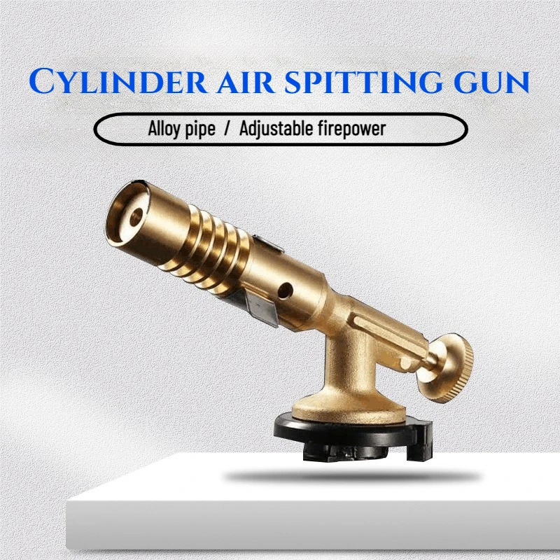 Newest All-metal Card Type Gas Tank Spray Gun, Pig Hair Spray Head, Household Igniter, Small High-temperature Welding Copper Gun
Newest All-metal Card Type Gas Tank Spray Gun, Pig Hair Spray Head, Household Igniter, Small High-temperature Welding Copper Gun