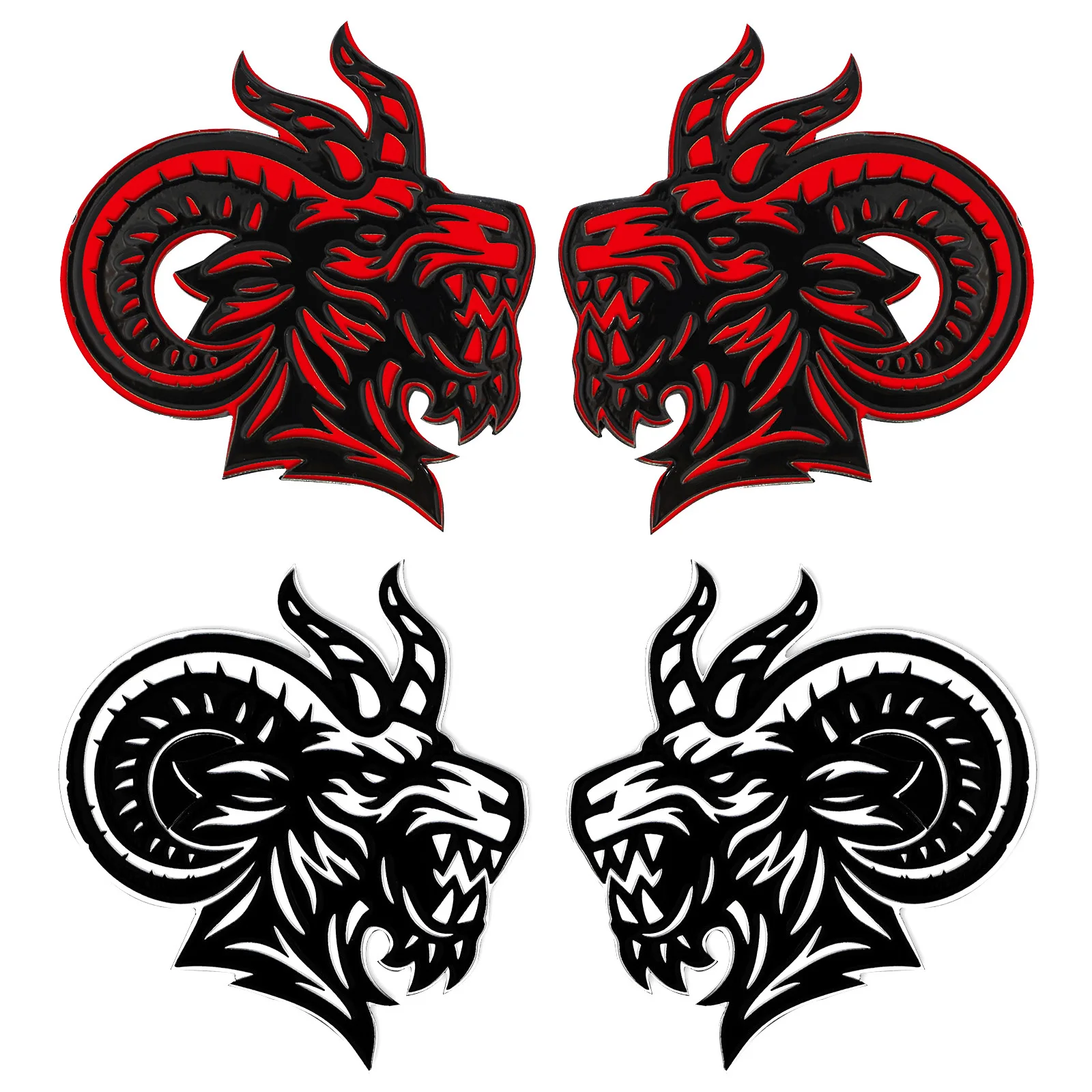 2pcs 3D Demon Ram Car Emblems, Decorative Items. Suitable for Decorating the Rear Side of Cars, Trucks, and SUVs, Waterproof
2pcs 3D Demon Ram Car Emblems, Decorative Items. Suitable for Decorating the Rear Side of Cars, Trucks, and SUVs, Waterproof