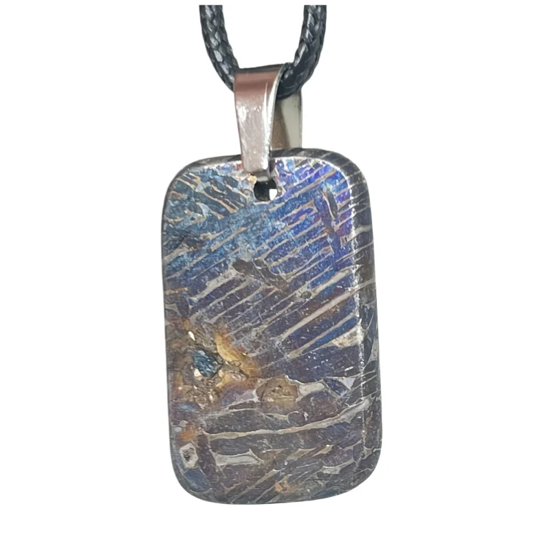 11.4g Muonionalusta meteorite pendant Natural iron meteorite pendant Meteorite slice Collection -LK257
11.4g Muonionalusta meteorite pendant Natural iron meteorite pendant Meteorite slice Collection -LK257