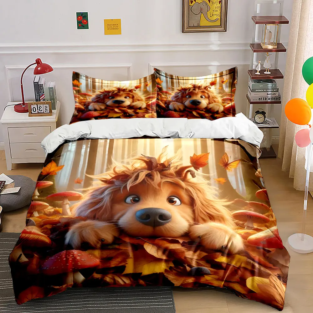 Autumn Forest Fairy Tale Scene Print Bedding Set 1 Duvet Cover 2 Pillowcases for Adult and Children Luxury Gift Full Size
Autumn Forest Fairy Tale Scene Print Bedding Set 1 Duvet Cover 2 Pillowcases for Adult and Children Luxury Gift Full Size