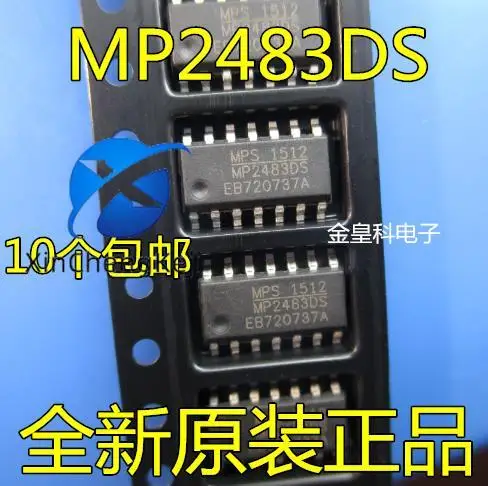 30 шт. оригинальные новые MP2483 MP2483DS MP2483DS-LF-Z управление питанием SOP14 полный пакет
30 шт. оригинальные новые MP2483 MP2483DS MP2483DS-LF-Z управление питанием SOP14 полный пакет