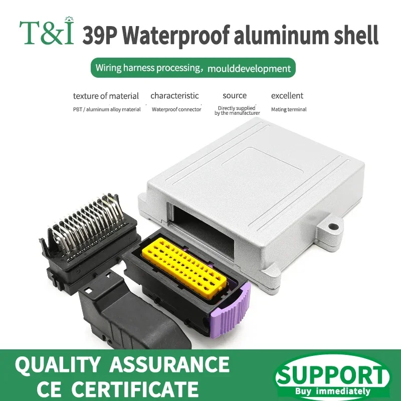 39pin ECU automotive aluminum enclosure box case motor car LPG CNG conversion ECU controller with auto connectors DJ7391-1.5/2.8
39pin ECU automotive aluminum enclosure box case motor car LPG CNG conversion ECU controller with auto connectors DJ7391-1.5/2.8