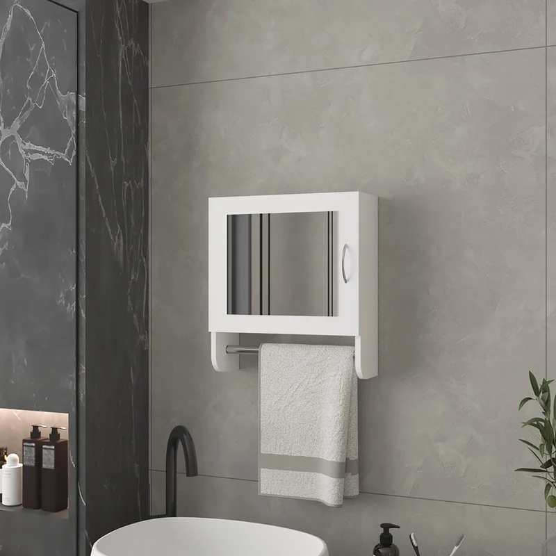 White Medicine Cabinet for Bathroom, Modern Storage Unit, Compact Wall-Mounted Organizer
White Medicine Cabinet for Bathroom, Modern Storage Unit, Compact Wall-Mounted Organizer