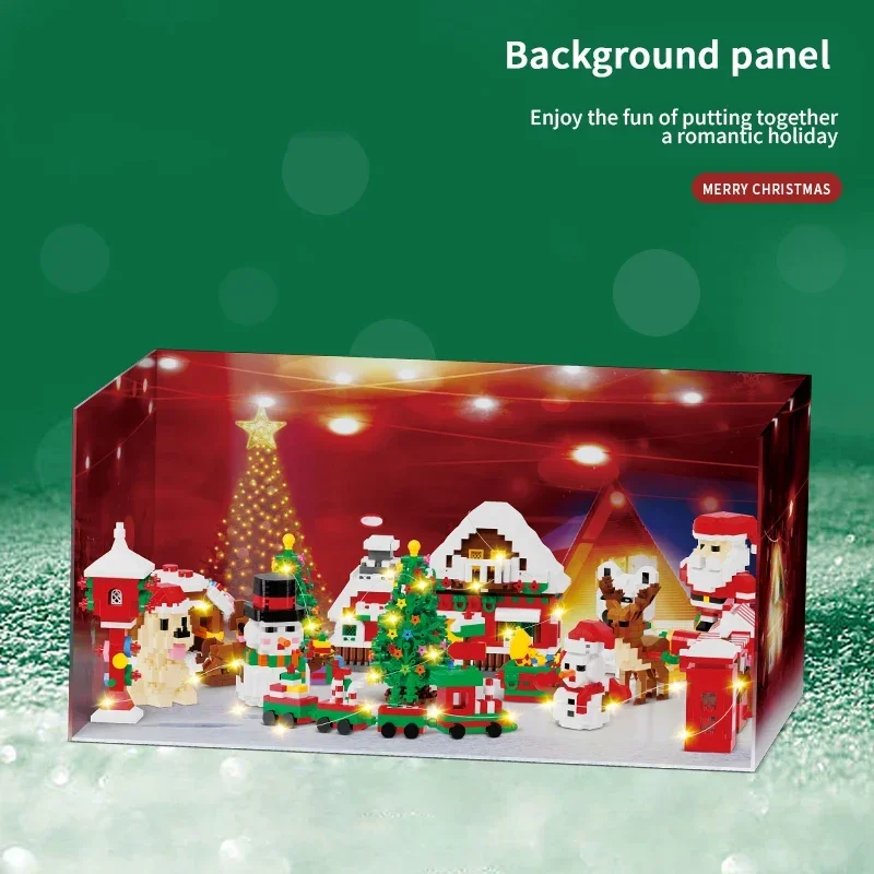 3555PCS Christmas Theme Building Blocks Set Santa Claus Snowman Snow House Elk Christmas Tree Bricks Toys Gift For Teenagers
3555PCS Christmas Theme Building Blocks Set Santa Claus Snowman Snow House Elk Christmas Tree Bricks Toys Gift For Teenagers