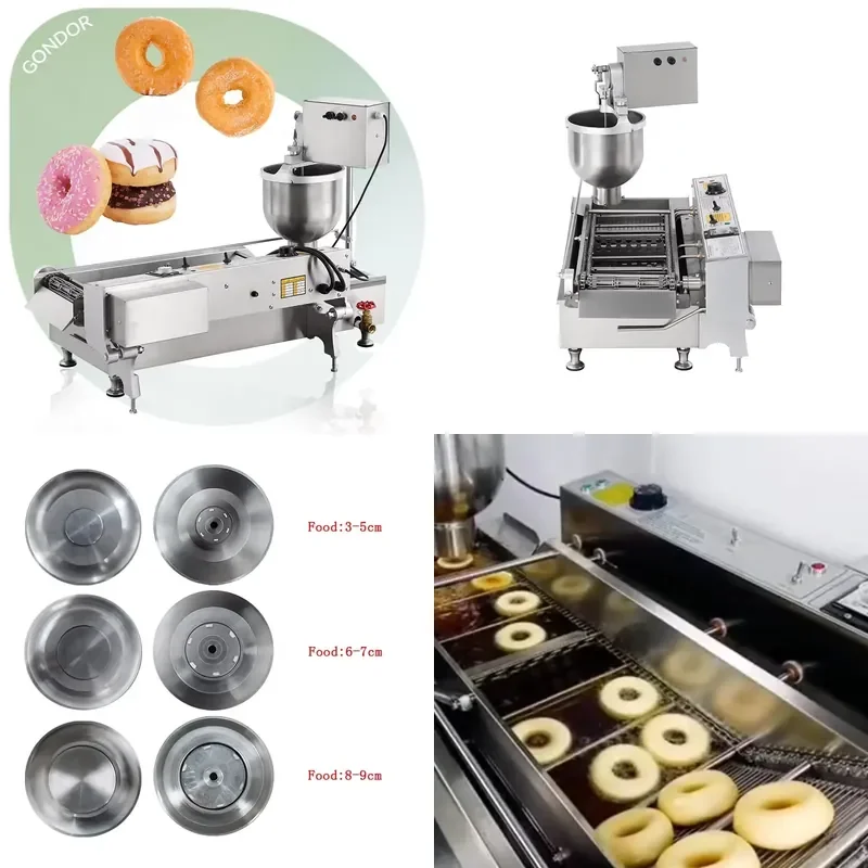 2026 Fully Automatic Commercial Fryer Mini Doughnut Glaze Maker High Quality Donut Make Machine for Sale
2026 Fully Automatic Commercial Fryer Mini Doughnut Glaze Maker High Quality Donut Make Machine for Sale