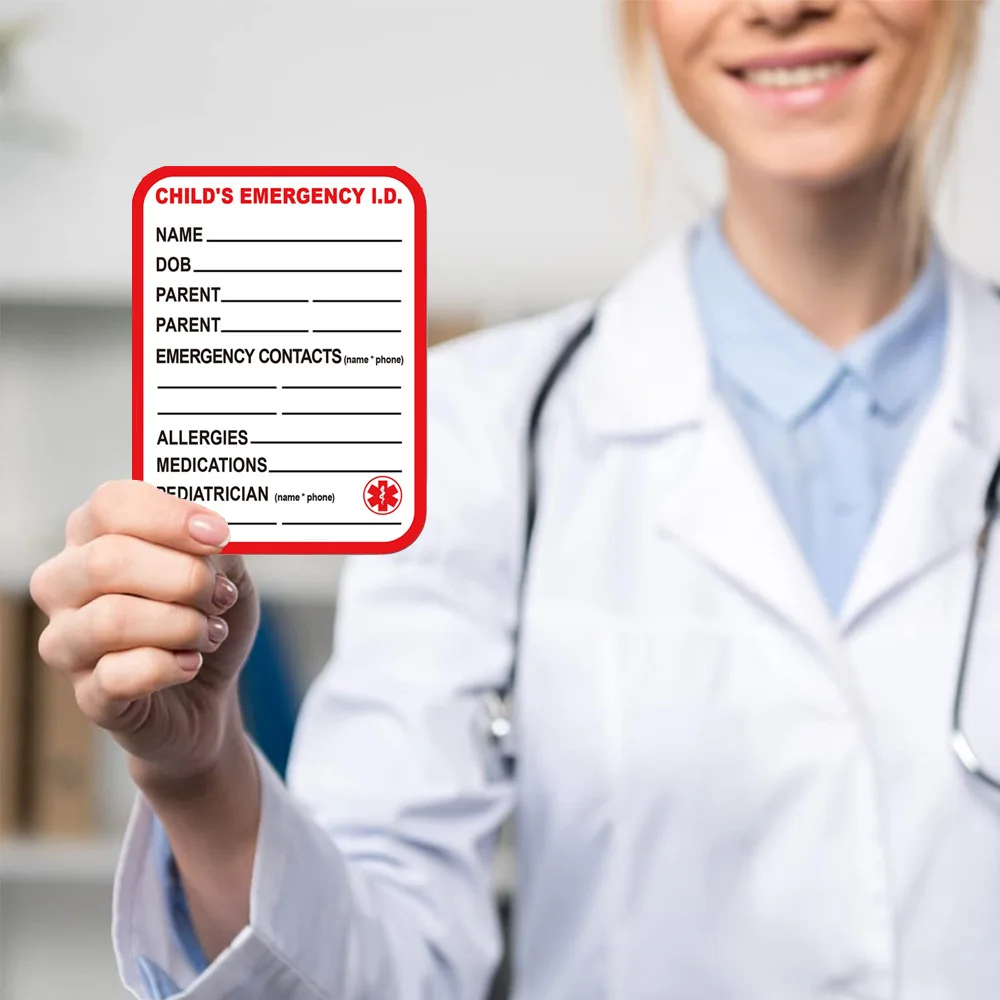 10 Pcs Sticker Medical Information Tags Copper Plate Stickers Car Seat Emergency
10 Pcs Sticker Medical Information Tags Copper Plate Stickers Car Seat Emergency