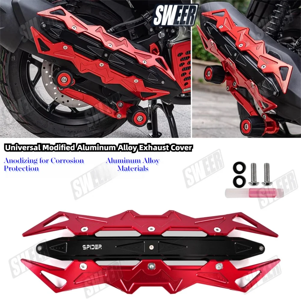 Motorcycle Exhaust Pipe Aluminum Alloy Fit For Yamaha XMAX300 NMAX155 Honda PCX160 Click160 Heat Shield Anti-Scalding Side Guard
Motorcycle Exhaust Pipe Aluminum Alloy Fit For Yamaha XMAX300 NMAX155 Honda PCX160 Click160 Heat Shield Anti-Scalding Side Guard