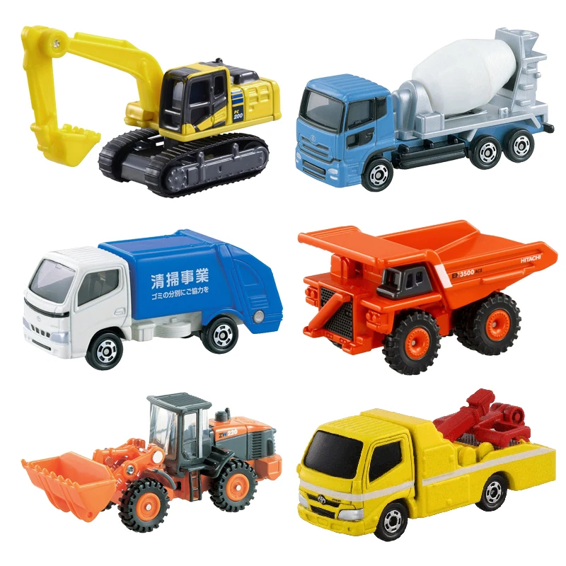 Tomy Tomica Alloy Diecast Car Engineering Vehicle Excavator Bulldozer Dump Truck Transport Truck Forklift Collectible Model
Tomy Tomica Alloy Diecast Car Engineering Vehicle Excavator Bulldozer Dump Truck Transport Truck Forklift Collectible Model