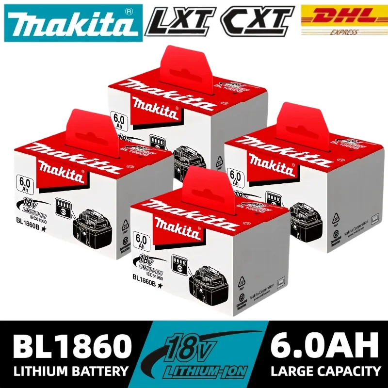 100% Genuine Makita 6.0Ah For Makita 18V Battery,makita 18V Battery,BL1830B BL1850B BL1840 Replacement Lithium Battery
100% Genuine Makita 6.0Ah For Makita 18V Battery,makita 18V Battery,BL1830B BL1850B BL1840 Replacement Lithium Battery