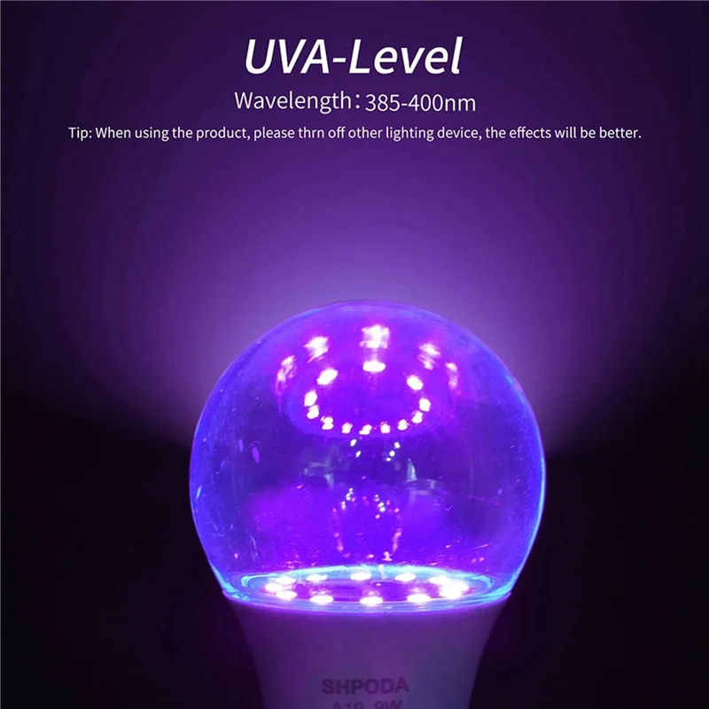 A19F-6Pcs 10W Ультрафиолетовая УФ-лампа Флуоресцентная УФ-лампа для обнаружения Черный Свет Синий Лампа E26 110 В 220 В Для DJ Party Decoration
A19F-6Pcs 10W Ультрафиолетовая УФ-лампа Флуоресцентная УФ-лампа для обнаружения Черный Свет Синий Лампа E26 110 В 220 В Для DJ Party Decoration