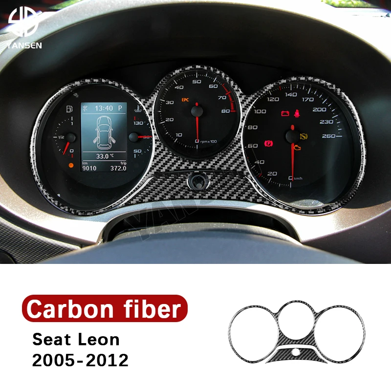 Car Instrument Dashboard Speedometer Trim Carbon Fiber Sticker For Seat Leon 2005 2006 2007 2008 2009 2010 2011 2012
Car Instrument Dashboard Speedometer Trim Carbon Fiber Sticker For Seat Leon 2005 2006 2007 2008 2009 2010 2011 2012