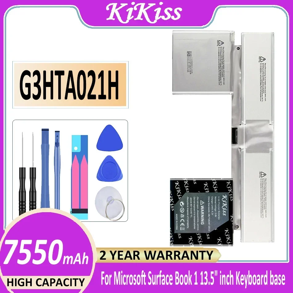 Аккумулятор KiKiss G3HTA021H G3HTA020H для Microsoft Surface Book 1, 13,5 дюймов, 1705, основание клавиатуры 1703, экран CR7 DAK 822470 К
Аккумулятор KiKiss G3HTA021H G3HTA020H для Microsoft Surface Book 1, 13,5 дюймов, 1705, основание клавиатуры 1703, экран CR7 DAK 822470 К