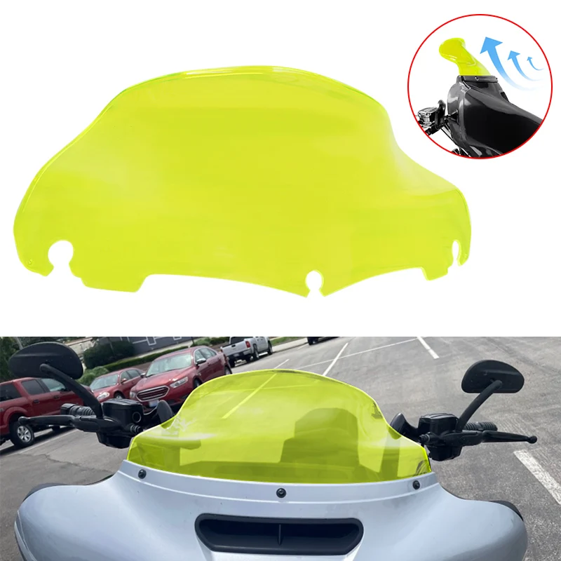 9 " Motorcycle Windscreen Upper Fairing Wind Deflector Windshield For Harley Road Glide Ultra Custom FLTRU CVO FLTR FLTRX 14-23
9 " Motorcycle Windscreen Upper Fairing Wind Deflector Windshield For Harley Road Glide Ultra Custom FLTRU CVO FLTR FLTRX 14-23