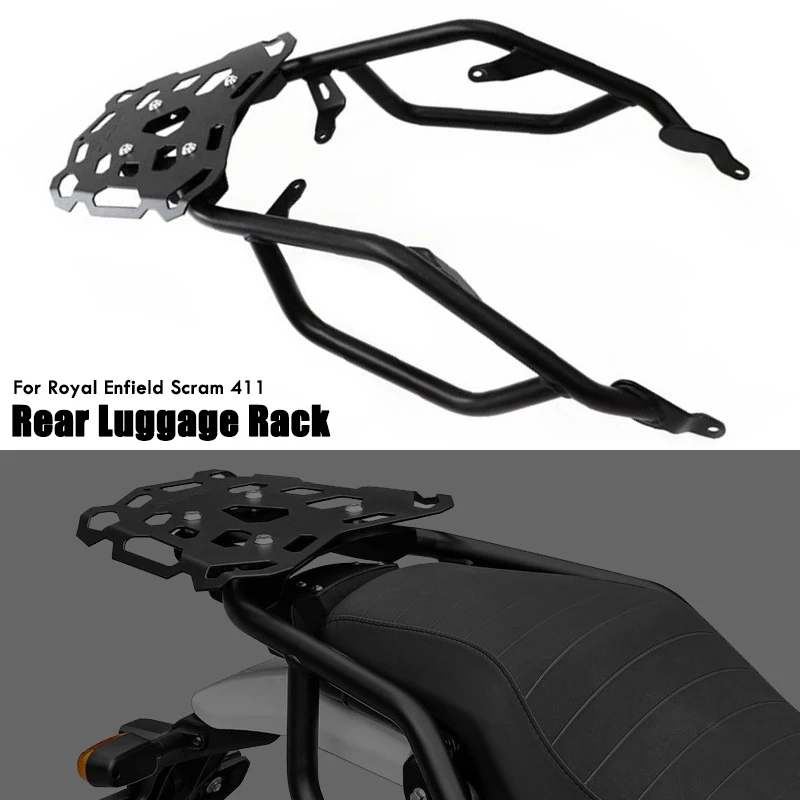 Задняя багажная полка для мотоцикла, грузовой держатель, верхняя коробка, кронштейн полки для Royal Enfield Himalayan 410 17-25 Scram 411 22-25
Задняя багажная полка для мотоцикла, грузовой держатель, верхняя коробка, кронштейн полки для Royal Enfield Himalayan 410 17-25 Scram 411 22-25