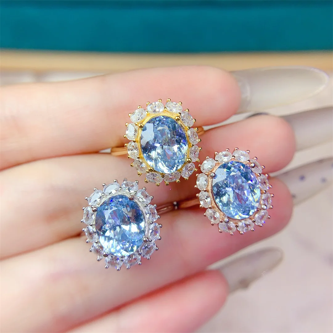 Chic Natural Topaz S925 Sterling Silver Ring Sparkling Jewelry for Women Perfect Gift for Parties Everyday Luxury
Chic Natural Topaz S925 Sterling Silver Ring Sparkling Jewelry for Women Perfect Gift for Parties Everyday Luxury