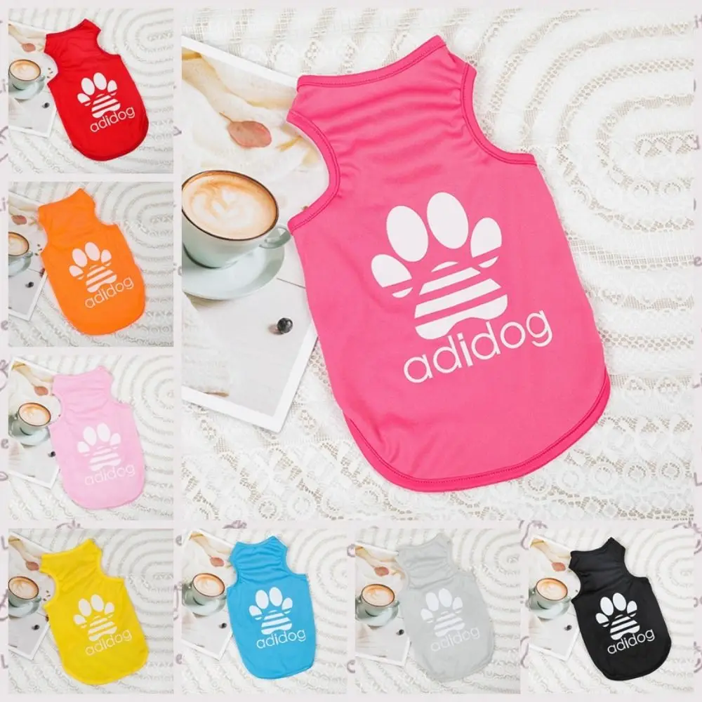 Soft Dog Tank Top Puppy Sleeveless Shirt Breathable Polyester Dog Thin Vest Cool Dog Sports Vest Cat T-Shirt Summer
Soft Dog Tank Top Puppy Sleeveless Shirt Breathable Polyester Dog Thin Vest Cool Dog Sports Vest Cat T-Shirt Summer