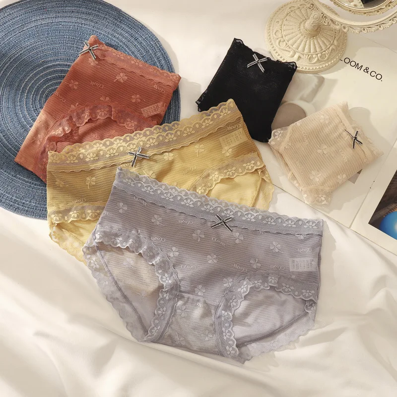 【Independent Installation】Sexy Lace Mesh Panties for Women Mid-Waist Breathable Cotton Crotch Triangle Briefs
【Independent Installation】Sexy Lace Mesh Panties for Women Mid-Waist Breathable Cotton Crotch Triangle Briefs