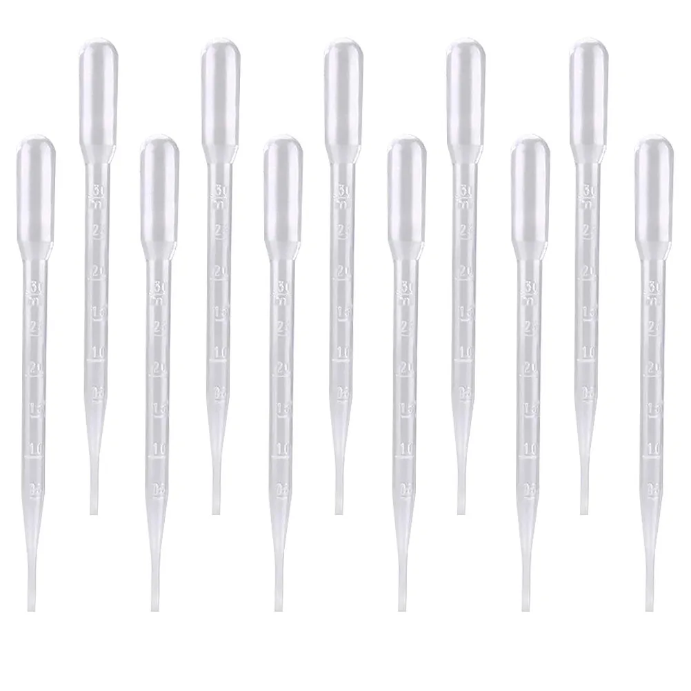 200 Pcs Graduated Dropper Lab Pipette Mini Plastic Transfer Pipettes 3ml Disposable Accurate Measurement Home Lab Use
200 Pcs Graduated Dropper Lab Pipette Mini Plastic Transfer Pipettes 3ml Disposable Accurate Measurement Home Lab Use