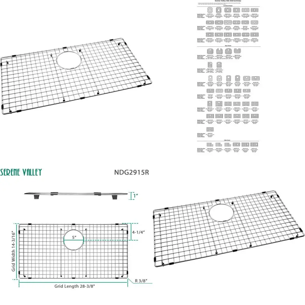 Сливная решетка для раковины 28-3/8 x 14-3/16, радиус 3/8, с защитой для раковины
Сливная решетка для раковины 28-3/8 x 14-3/16, радиус 3/8, с защитой для раковины