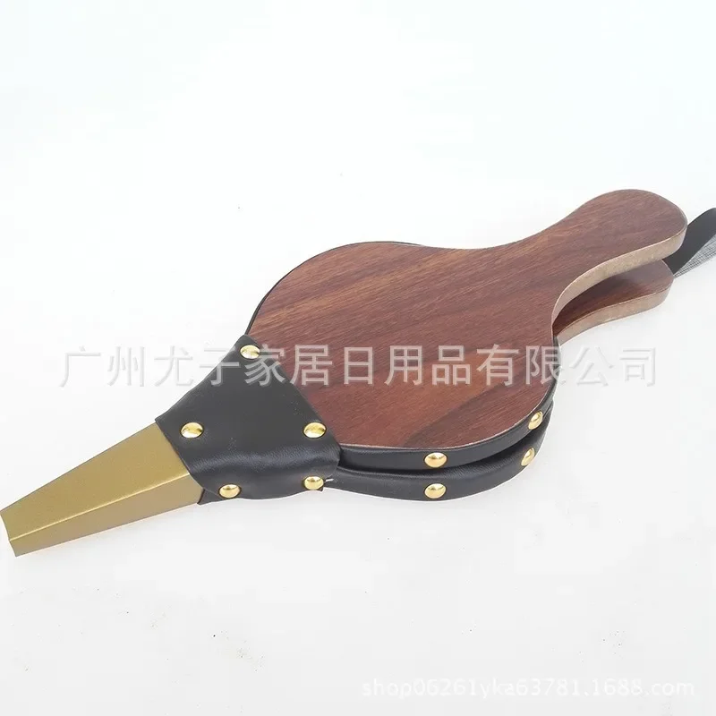 Superior Wood Portable Manual Fireplace Blower Hand Fan Outdoor Barbecue Appliance Leather Bellows Duster for Stoves Living Room
Superior Wood Portable Manual Fireplace Blower Hand Fan Outdoor Barbecue Appliance Leather Bellows Duster for Stoves Living Room