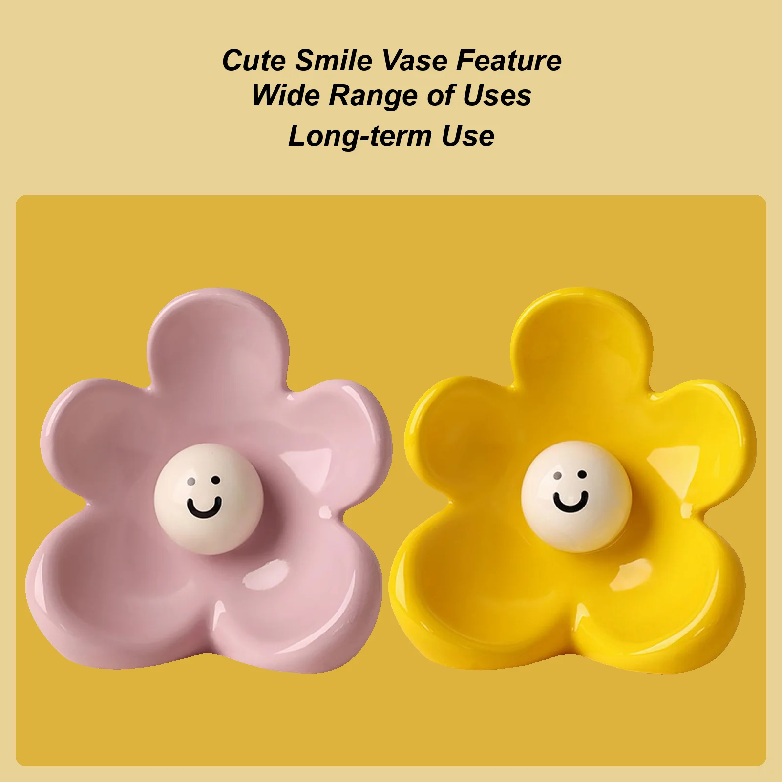 Cute Vase Aesthetic Vase Aesthetic Whimsical Flower Shape Ornament For Living Room Desk Shelf Home Table Centerpiece Decor
Cute Vase Aesthetic Vase Aesthetic Whimsical Flower Shape Ornament For Living Room Desk Shelf Home Table Centerpiece Decor