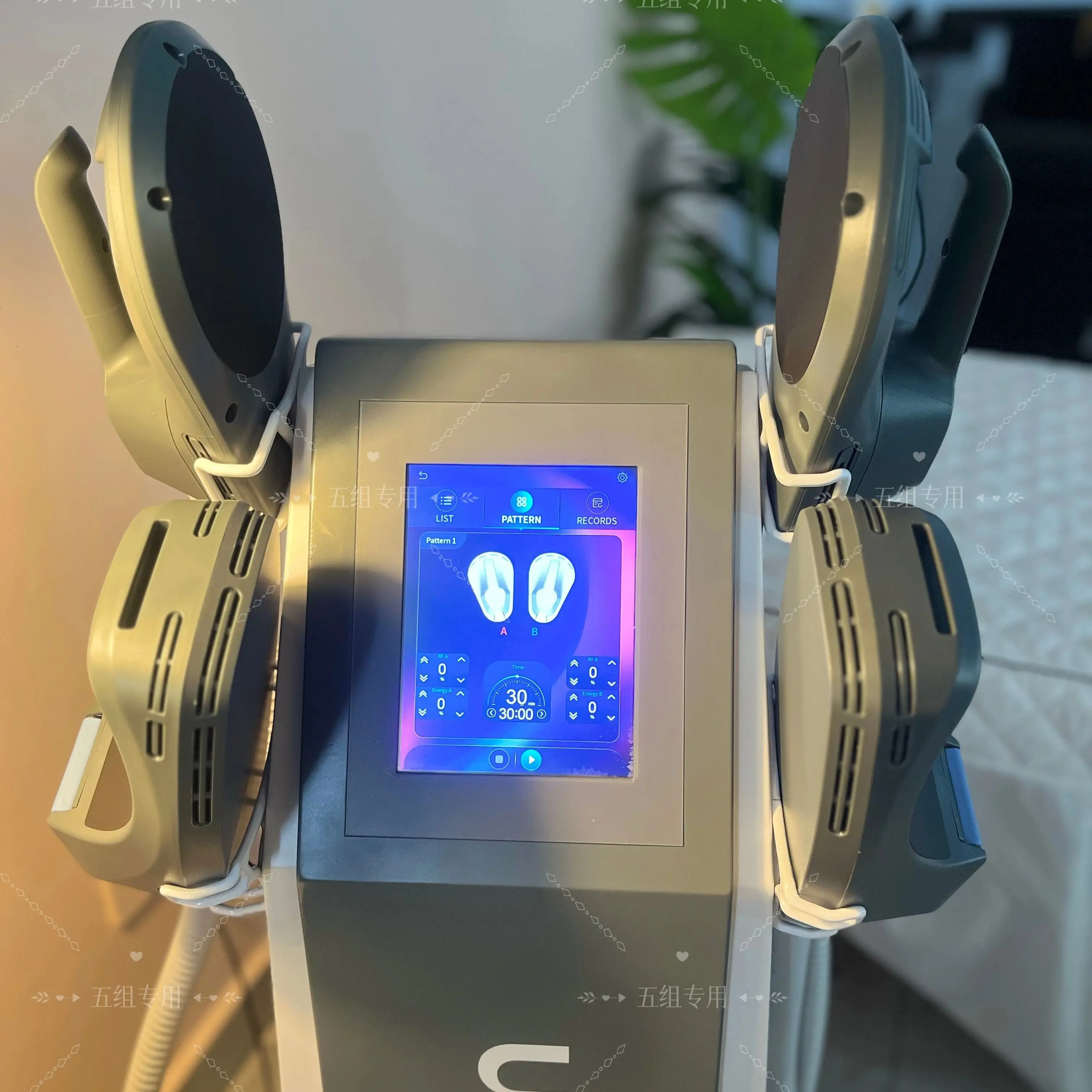 EMS Body Sculpting Machine Nova EMS/Myoslim Professional Body Contouring Device Upgrade 6500W With 200HZ
EMS Body Sculpting Machine Nova EMS/Myoslim Professional Body Contouring Device Upgrade 6500W With 200HZ