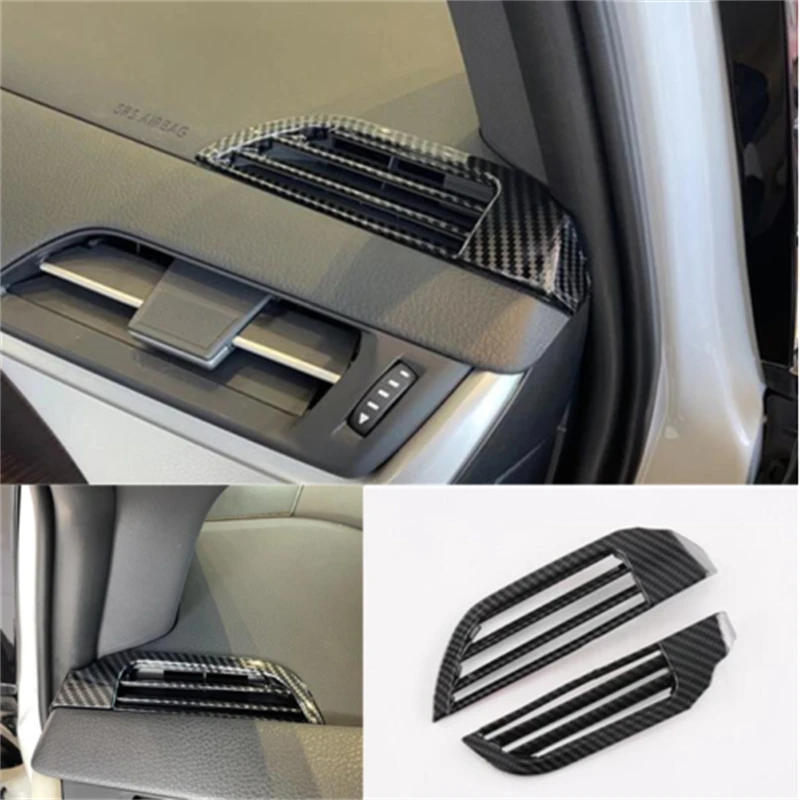 2pcs For 2021-2022 Toyota Sienna Carbon Fiber ABS Front Air Vent Outlet Cover Trim Car Accessories
2pcs For 2021-2022 Toyota Sienna Carbon Fiber ABS Front Air Vent Outlet Cover Trim Car Accessories