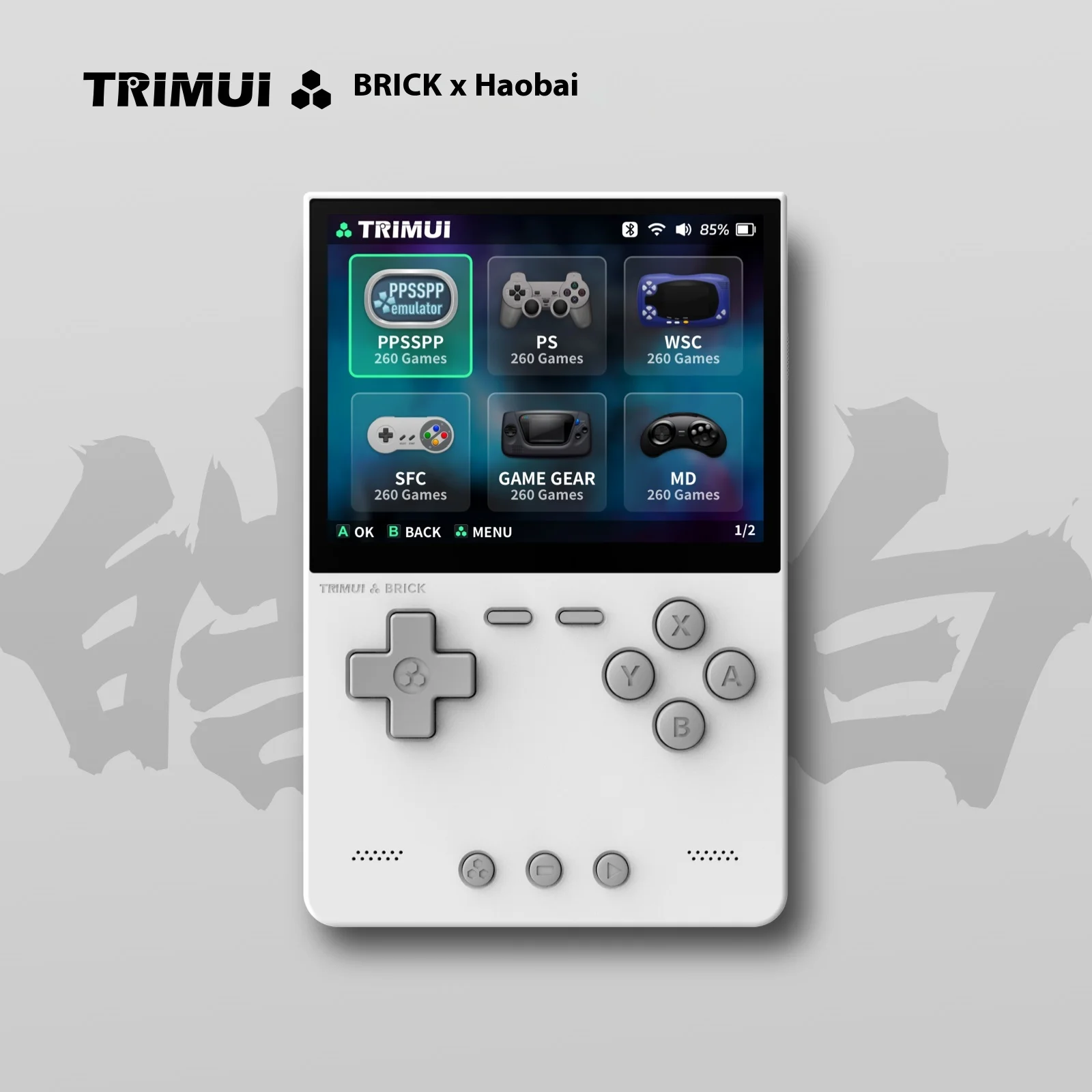 Custom New Trimui Brick Metal Handheld 3.2 Inch HD Screen Game Console Portable Video Player Open Source Linux System Gamer Gift
Custom New Trimui Brick Metal Handheld 3.2 Inch HD Screen Game Console Portable Video Player Open Source Linux System Gamer Gift